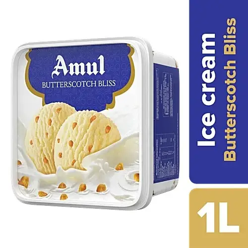 Amul Butterscotch Bliss Ice Cream